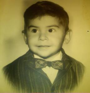 My mom's favorite picture of me when I was about four years old. (García Family photo)