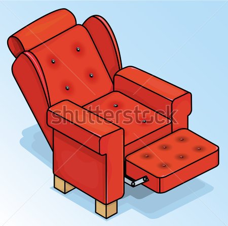 stock-vector-vector-drawing-of-a-reclining-red-chair-red-chair-easy-to-edit-layers-and-groups-no-weird-effects-213394192